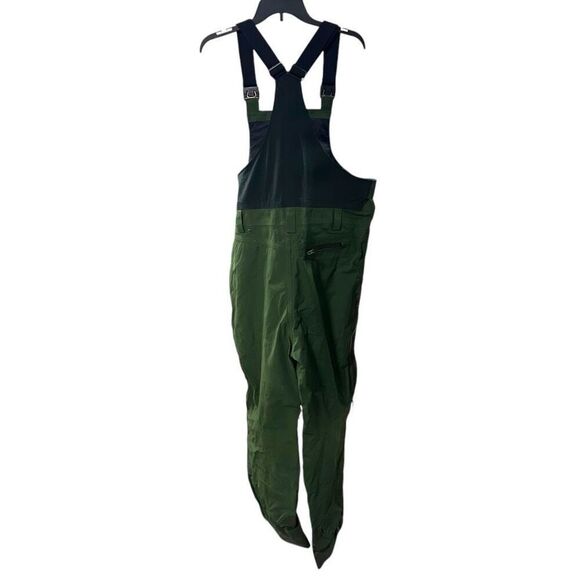 Flylow Baker Snow Bib Overalls XXL Pine Green - Picture 5 of 9